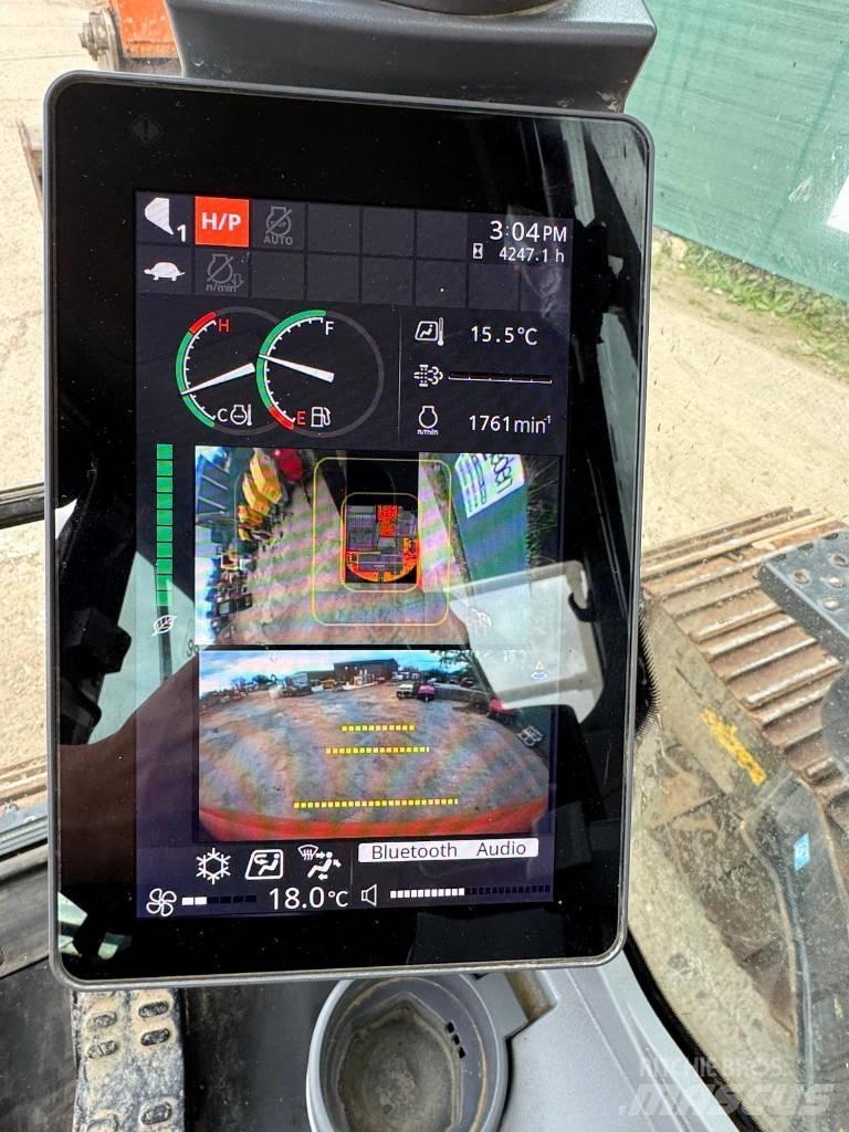 Hitachi ZX135US-7 Vikšriniai ekskavatoriai