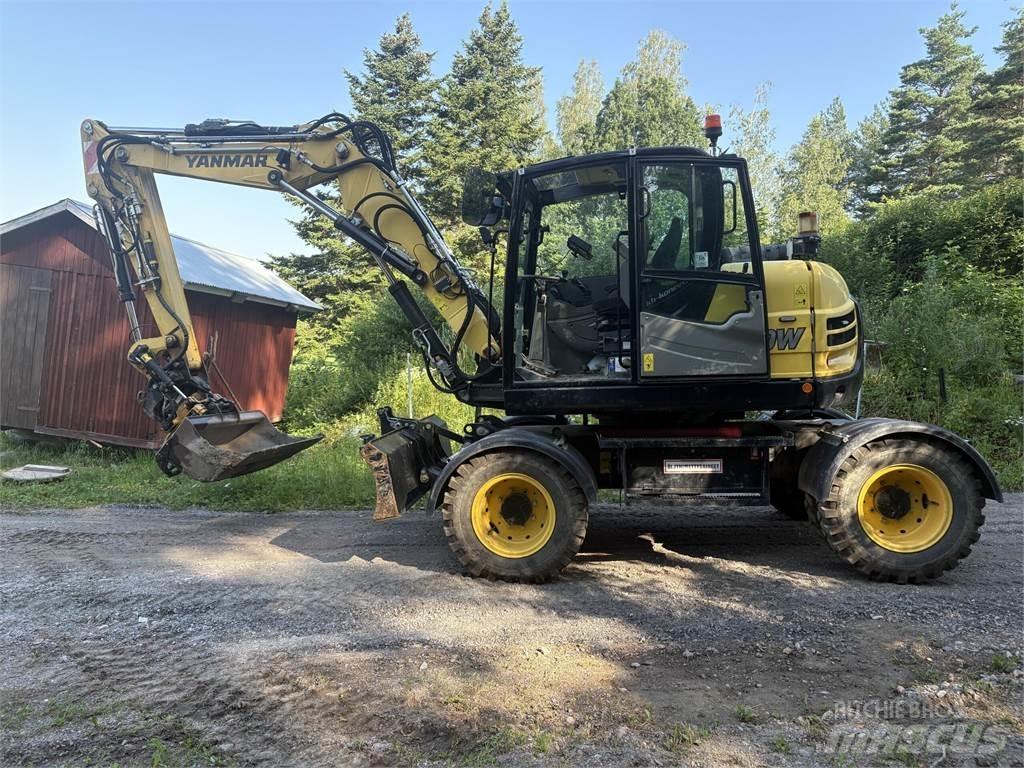 Yanmar B110W Ratiniai ekskavatoriai