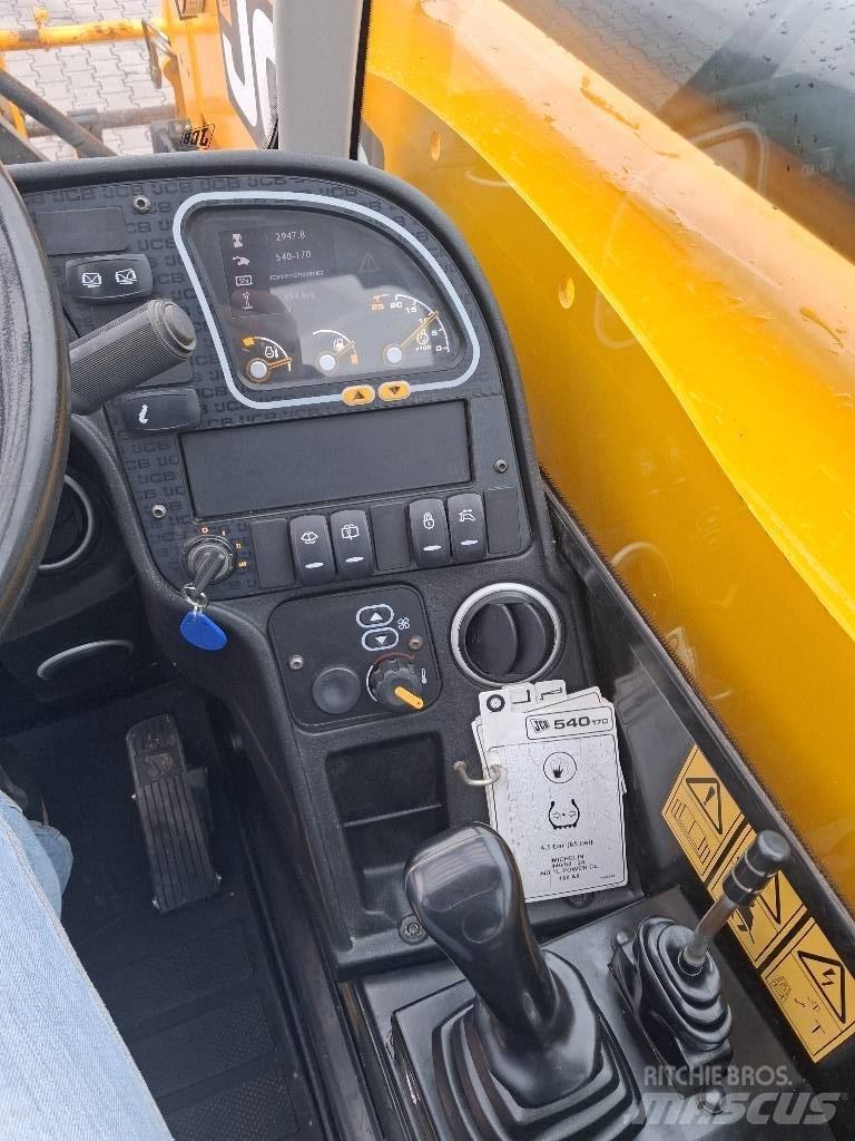 JCB 540-170 Teleskopiniai krautuvai