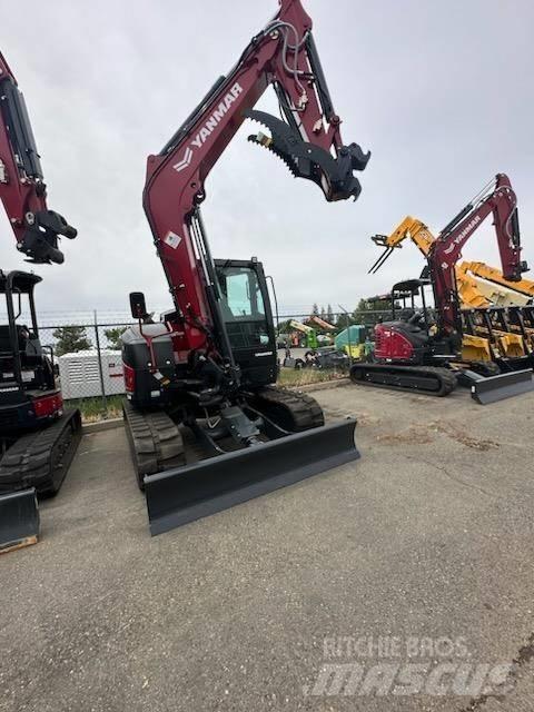 Yanmar VIO80-1A Vikšriniai ekskavatoriai