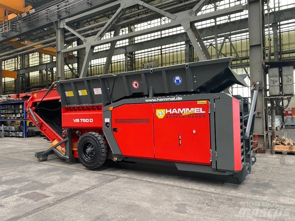 Hammel VB 750 D Atliekų smulkintuvai
