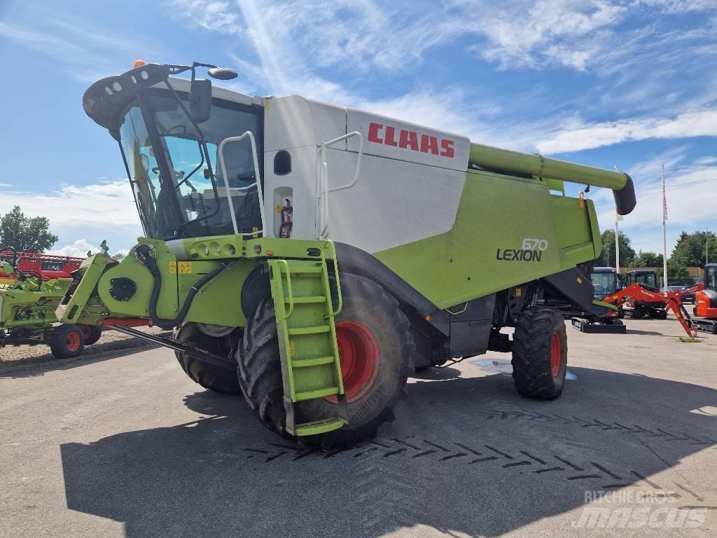 CLAAS Lexion 670 Derliaus nuėmimo kombainai