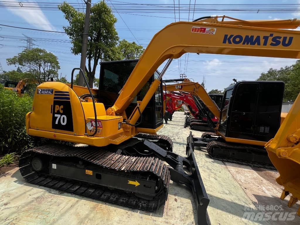 Komatsu PC 70-8 Vikšriniai ekskavatoriai