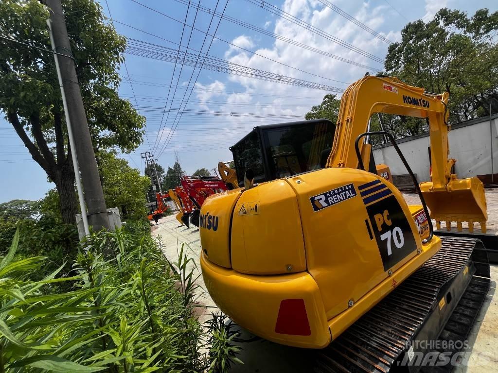 Komatsu PC 70-8 Vikšriniai ekskavatoriai
