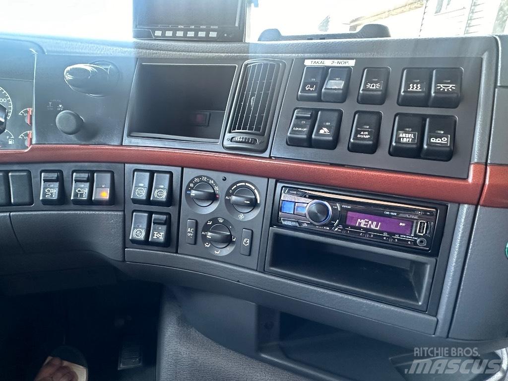 Volvo FH16 540 8x4*4 Savivarčiai su kabeliniu keltuvu