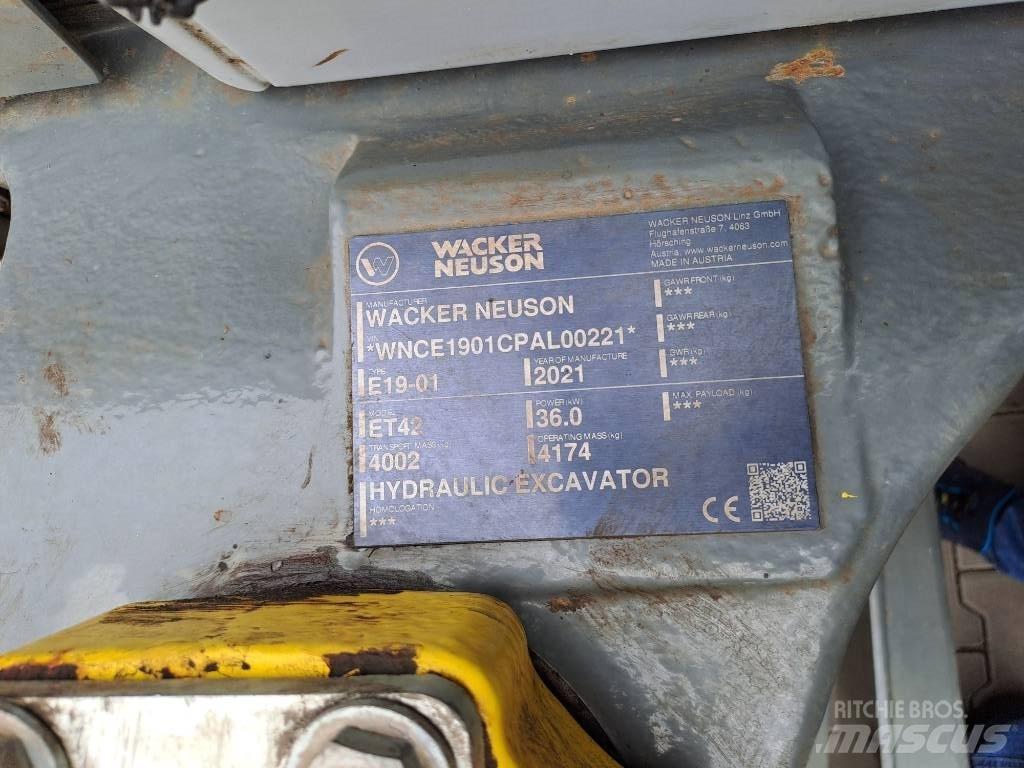 Wacker Neuson ET42 Vikšriniai ekskavatoriai