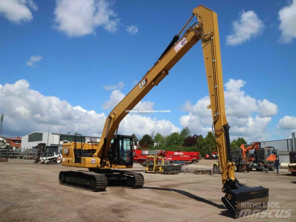 CAT 323 LR Aukštuminiai ekskavatoriai
