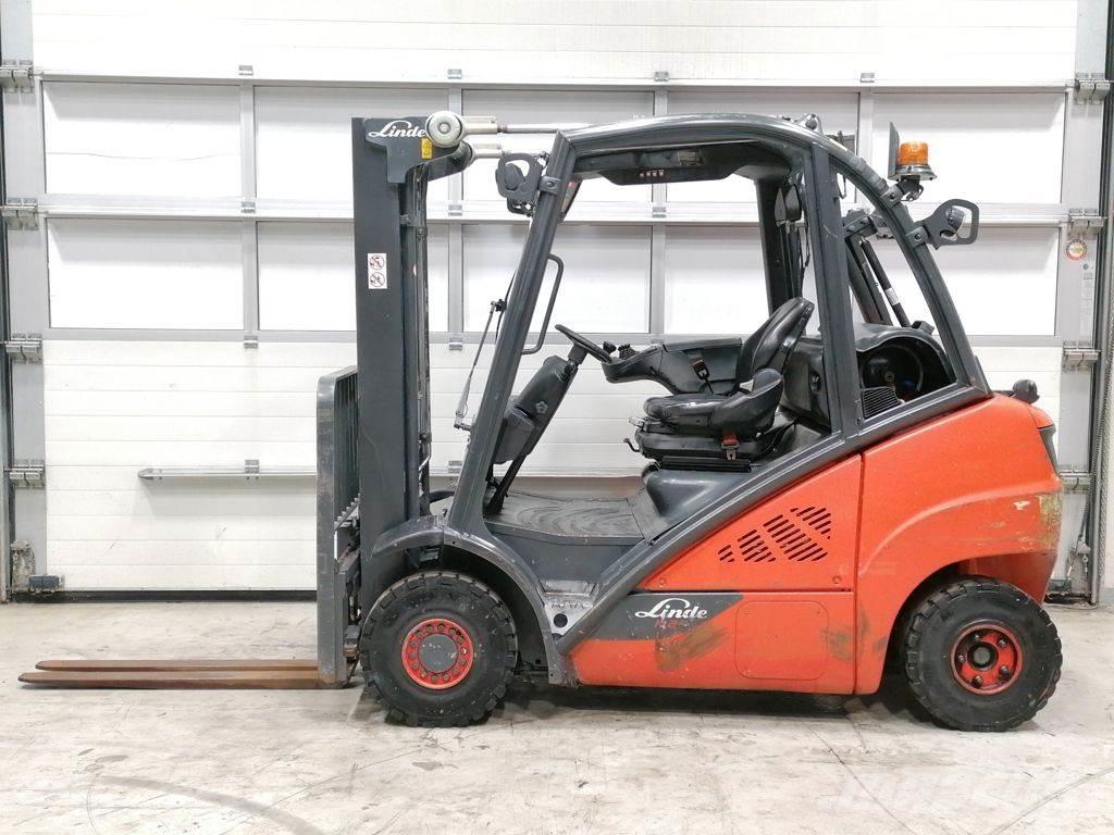 Linde H25T-01 LPG (dujiniai) krautuvai
