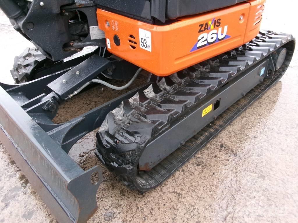 Hitachi Zaxis 26 U Mini ekskavatoriai < 7 t