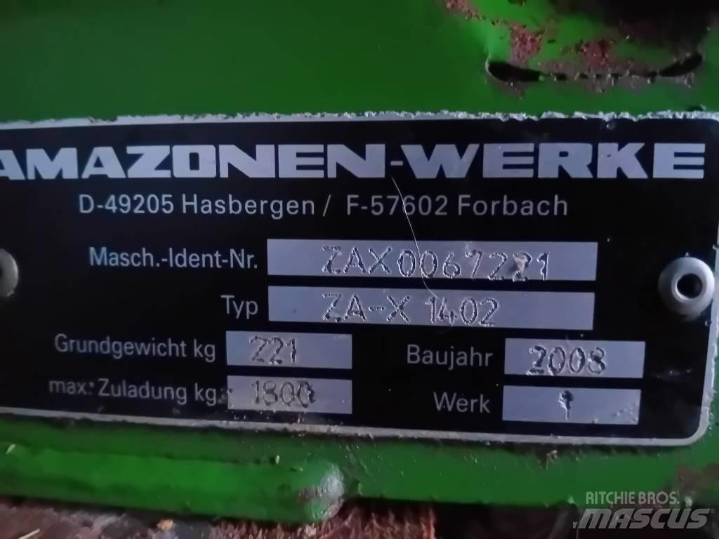 Amazone ZA-X 1402 Mineralinių trąšų barstytuvai