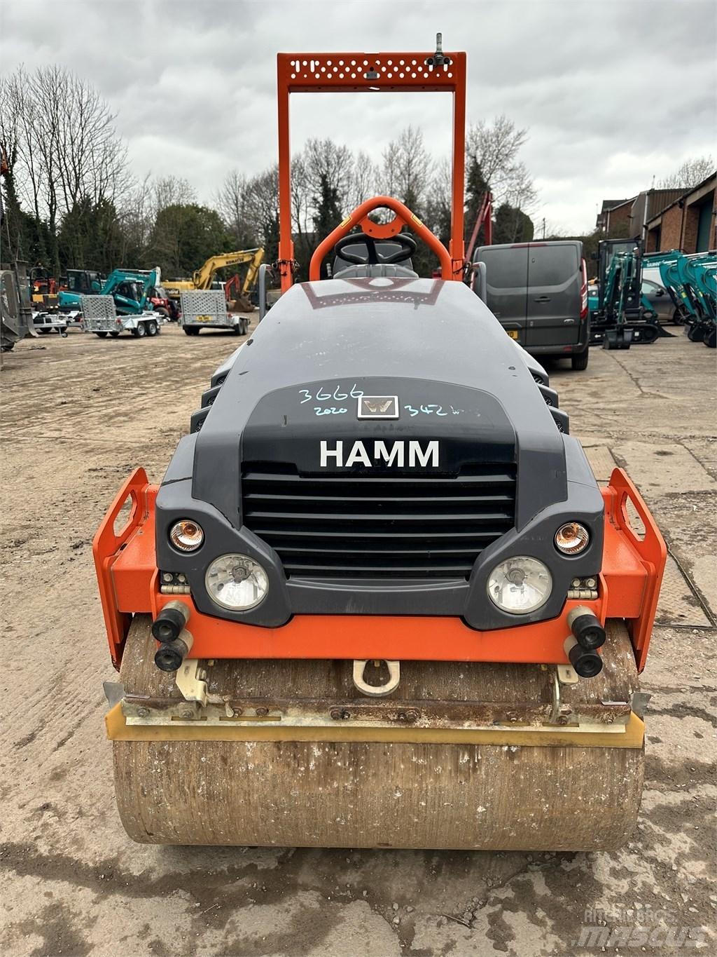 Hamm HD 12 Porinių būgnų volai
