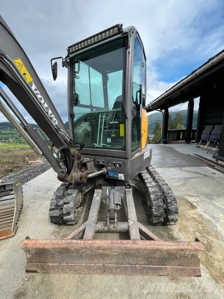 Volvo ECR25D Mini ekskavatoriai < 7 t