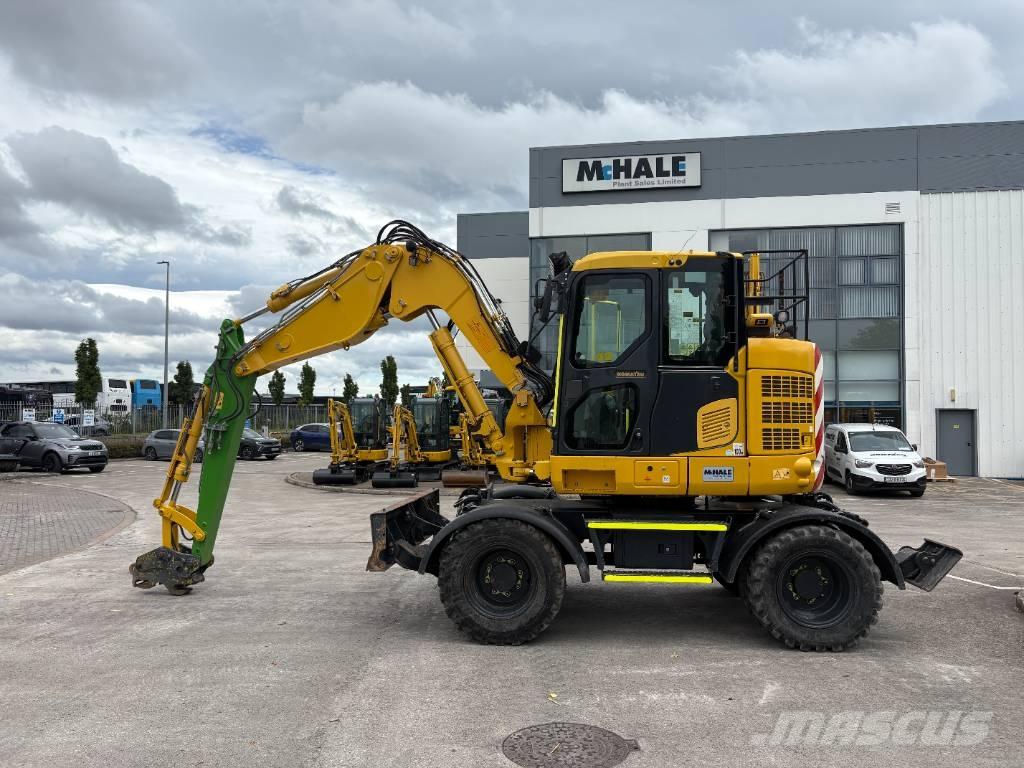 Komatsu PW118-11 Ratiniai ekskavatoriai