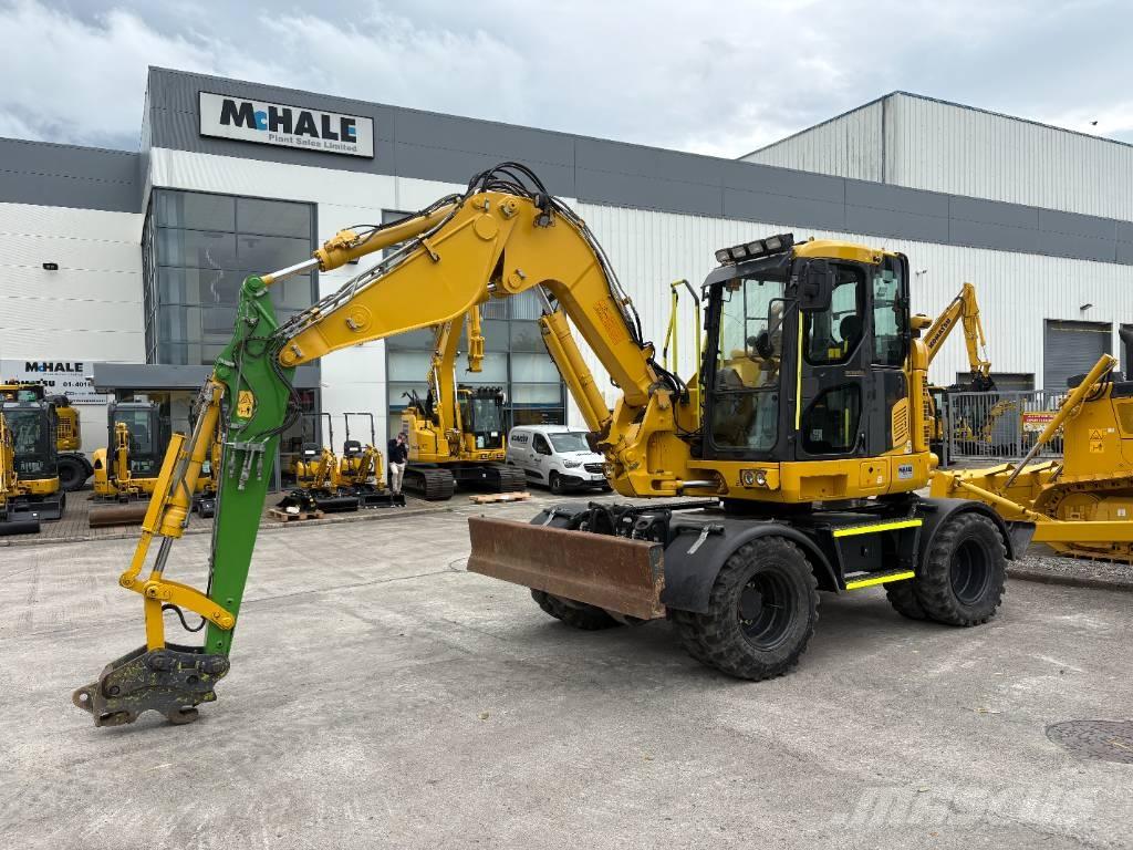Komatsu PW118-11 Ratiniai ekskavatoriai