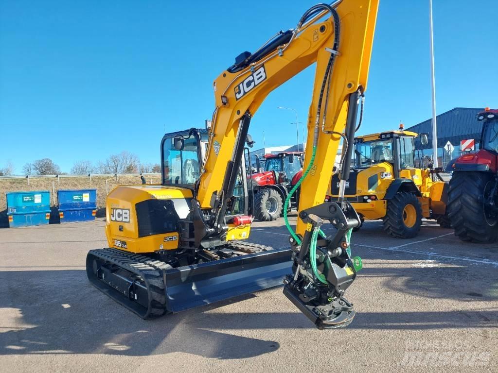 JCB 85 Z-2 Vidutinės galios ekskavatoriai 7-12 t