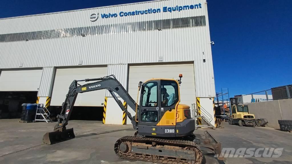 Volvo ECR 88 D Vidutinės galios ekskavatoriai 7-12 t