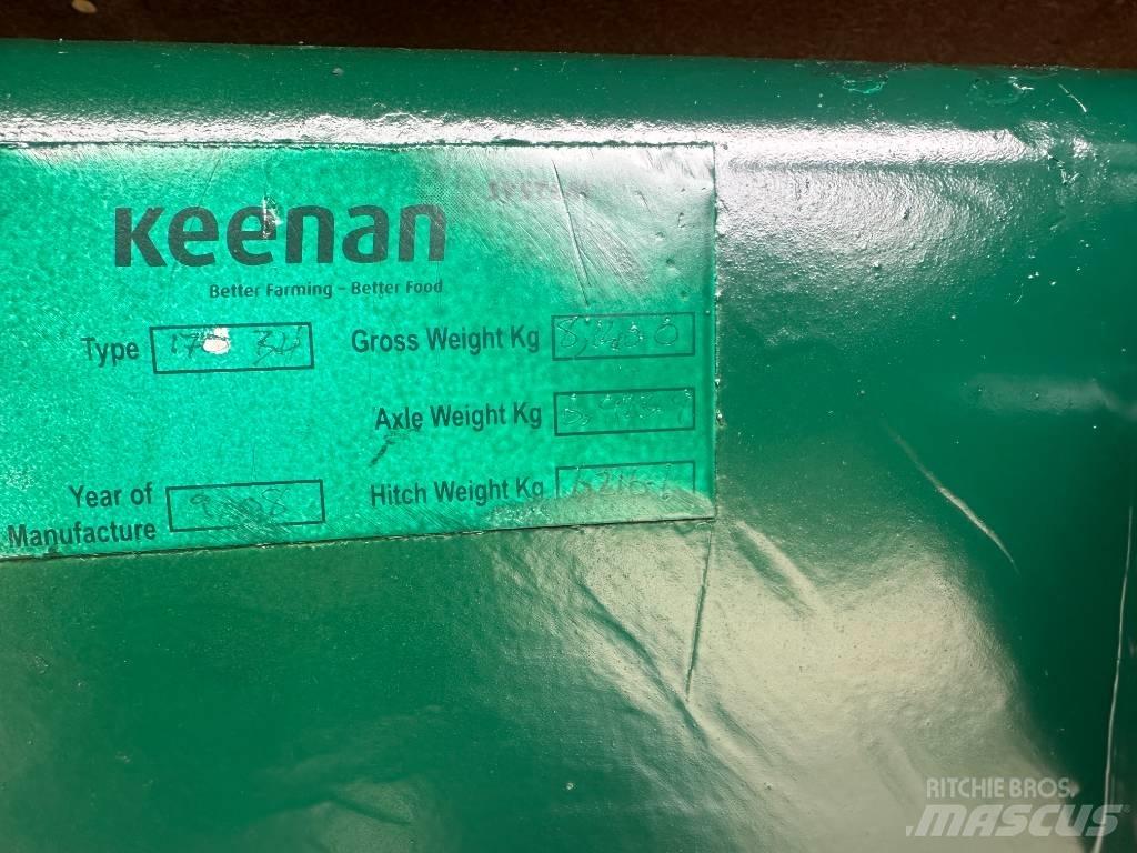 Keenan 170 BH Pašarų ruošimo technika