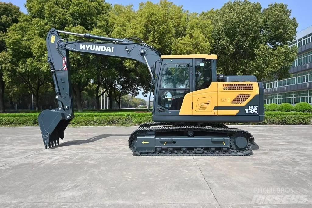 Hyundai HX135 Vikšriniai ekskavatoriai