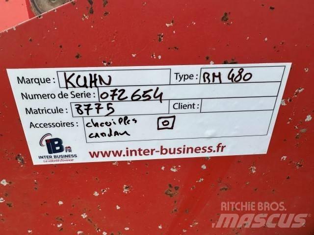 Kuhn RM480 Ganyklų šienapjovės / rėžtuvės