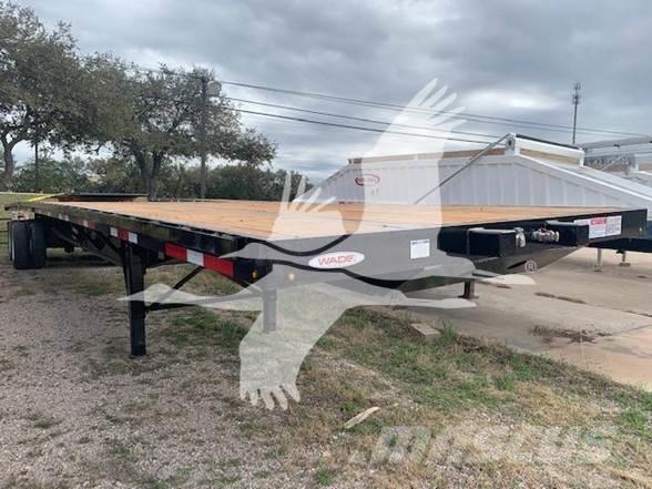 Wade FLAT BED Bortinių sunkvežimių priekabos su nuleidžiamais bortais