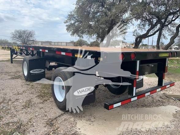 Wade FLATBED Bortinių sunkvežimių priekabos su nuleidžiamais bortais