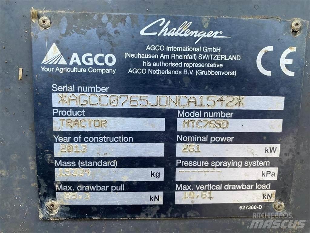 Challenger MT 765D Traktoriai