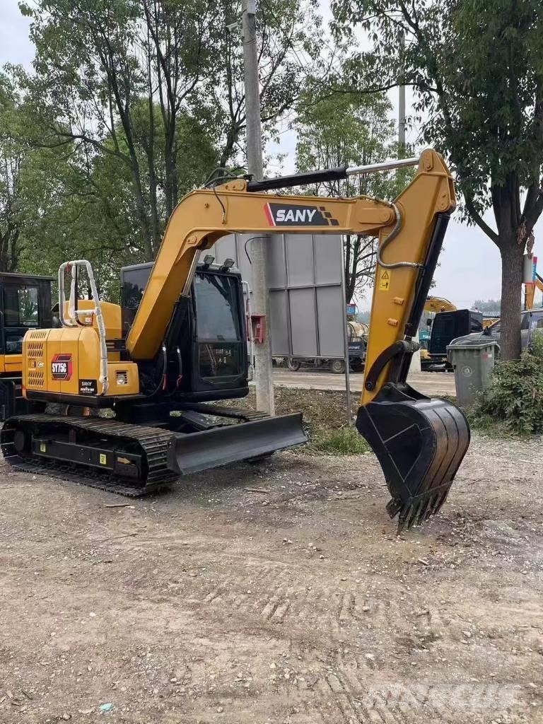 Sany SY75C Vidutinės galios ekskavatoriai 7-12 t