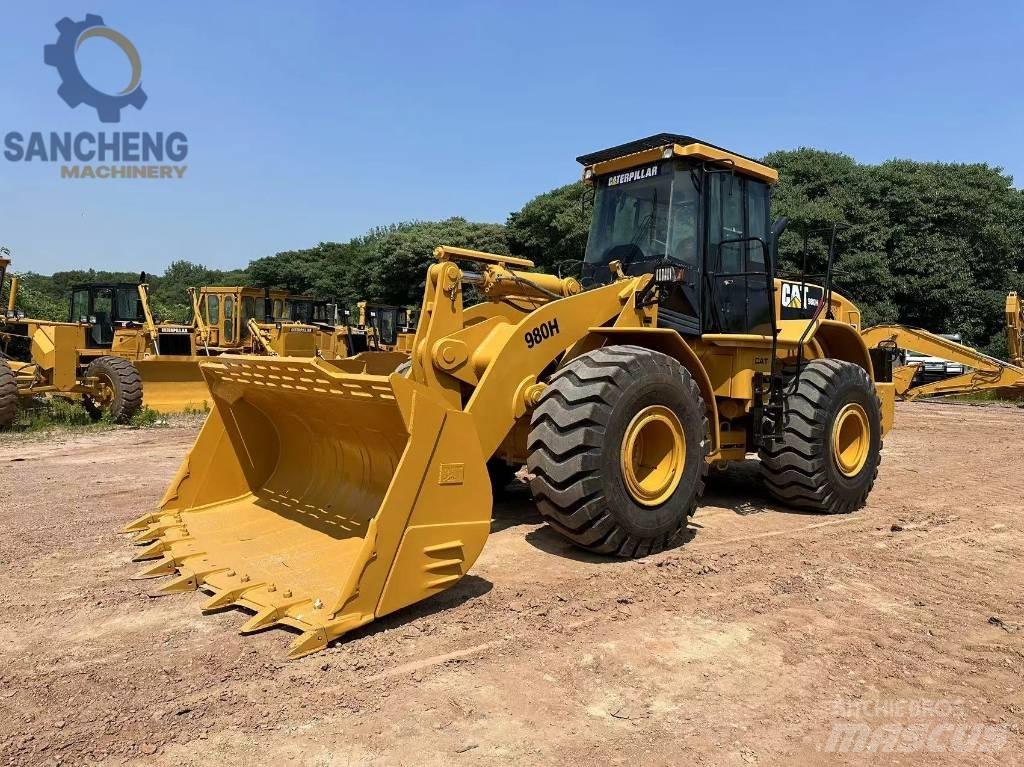 CAT 980 H Naudoti ratiniai krautuvai