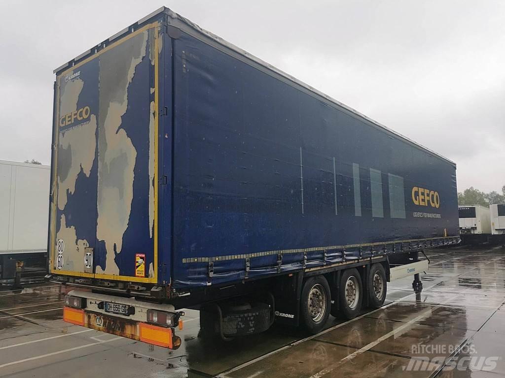 Krone SD Tentinės puspriekabės