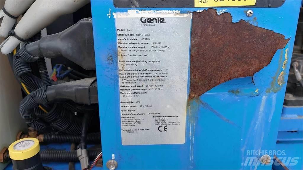 Genie S45 Teleskopiniai keltuvai