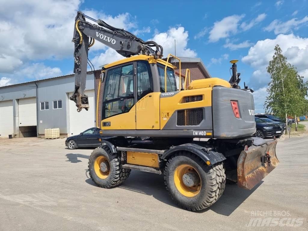 Volvo EW 140 D Ratiniai ekskavatoriai