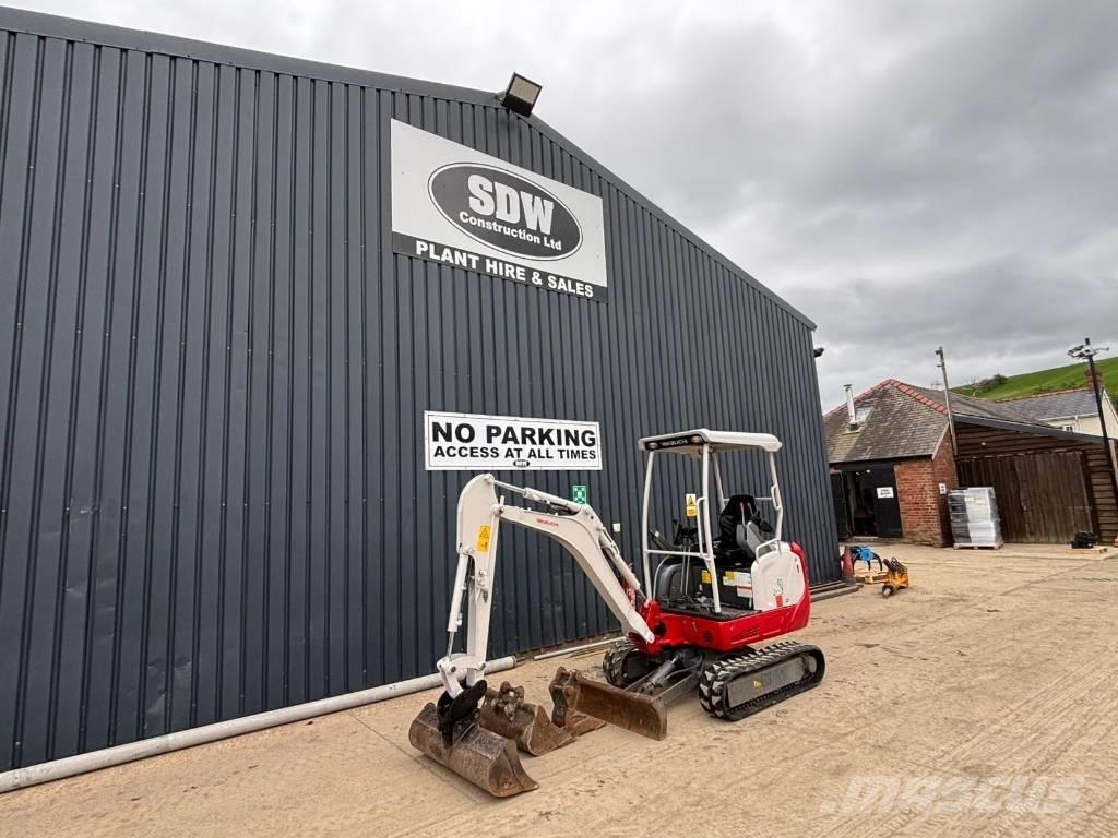 Takeuchi TB 216 Mini ekskavatoriai < 7 t