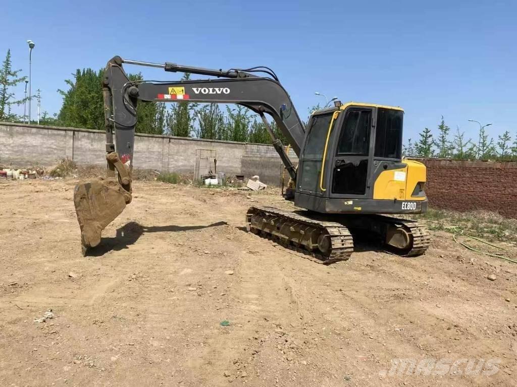 Volvo ec80d Vikšriniai ekskavatoriai