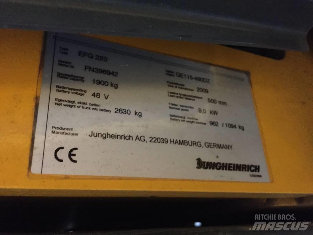 Jungheinrich EFG 220 Elektriniai šakiniai krautuvai