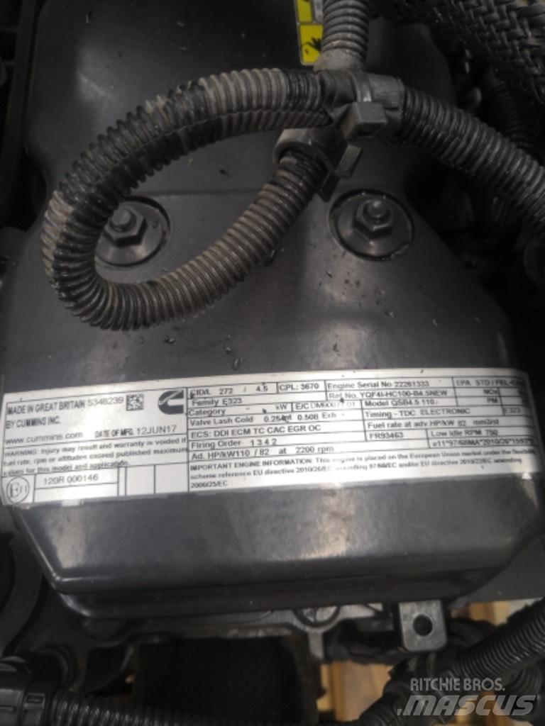 Cummins QSB4.5C-T4i Statyba - Kita