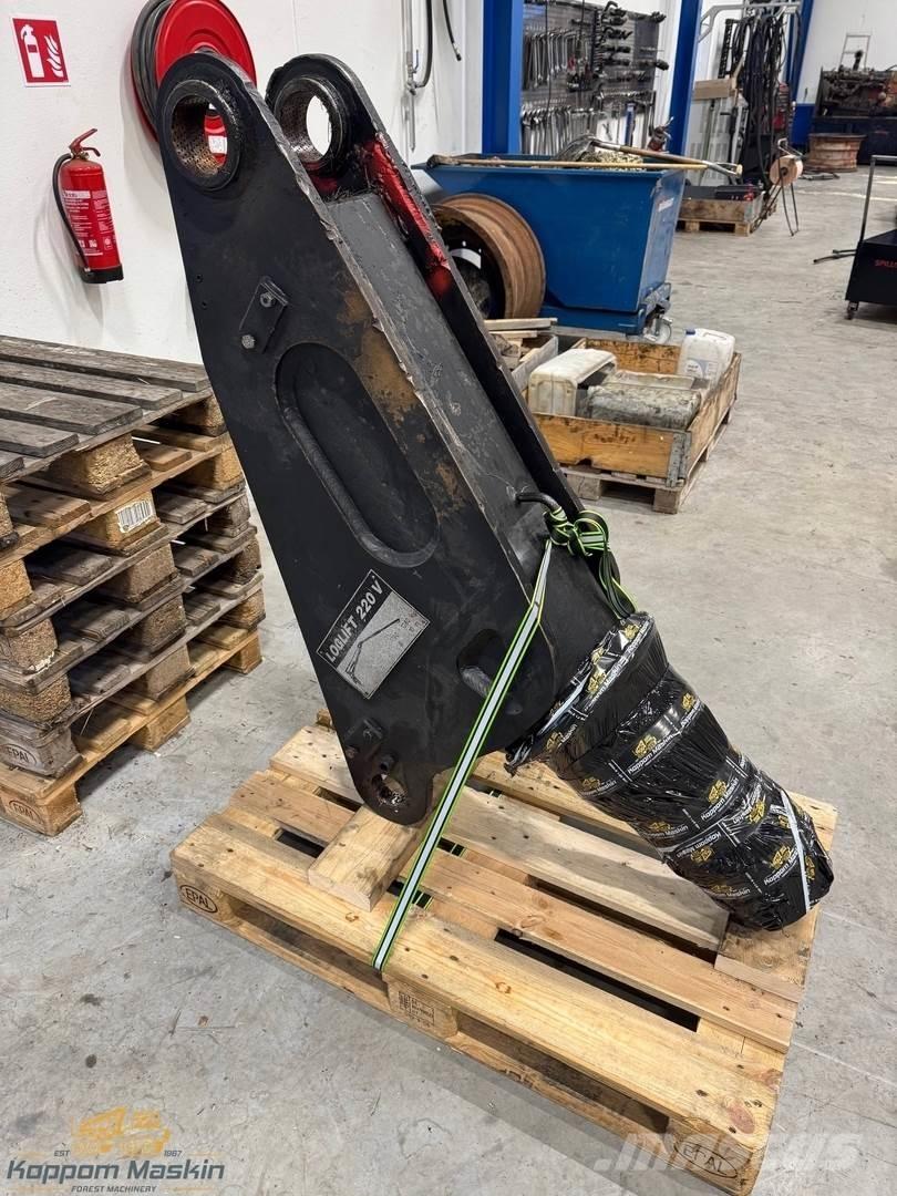 Loglift 220V Medžių kirtimo mašinų kranai
