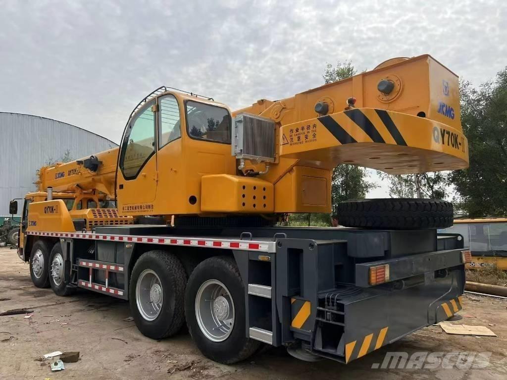 XCMG QY 70 K Neapdoroto reljefo kranai