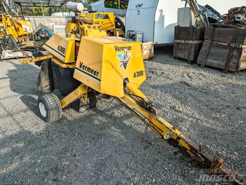Vermeer 630B Kelmų smulkintuvai