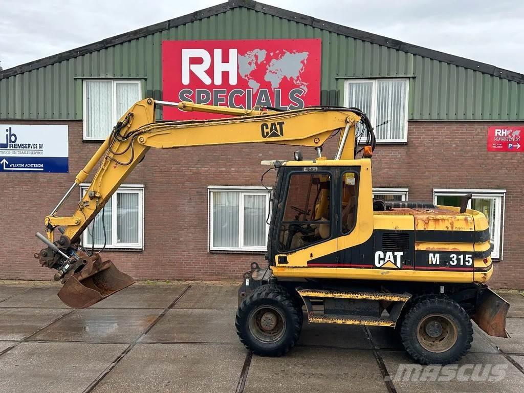 CAT M315 +ROTO CE Ratiniai ekskavatoriai