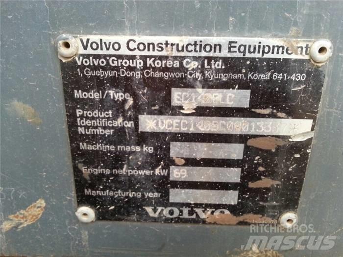 Volvo EC 140 B LC Vikšriniai ekskavatoriai