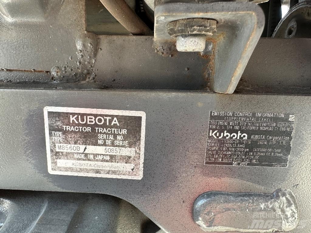 Kubota M8560 Traktoriai
