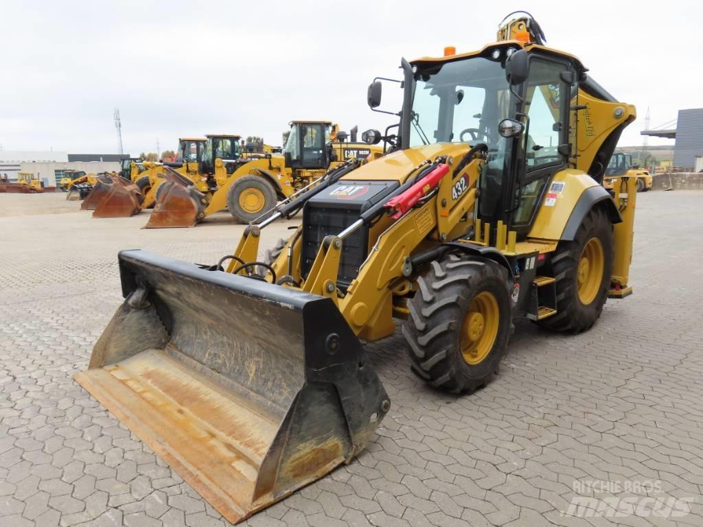 CAT 432 Ekskavatoriniai krautuvai