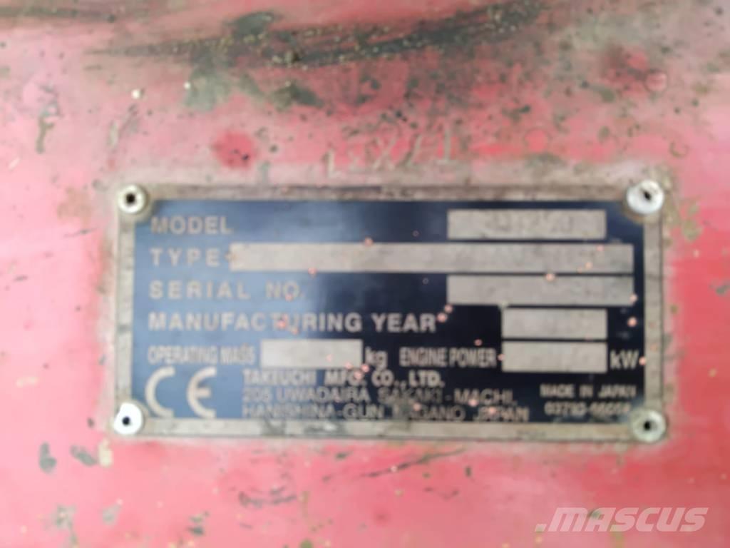 Takeuchi TB 250 Mini ekskavatoriai < 7 t