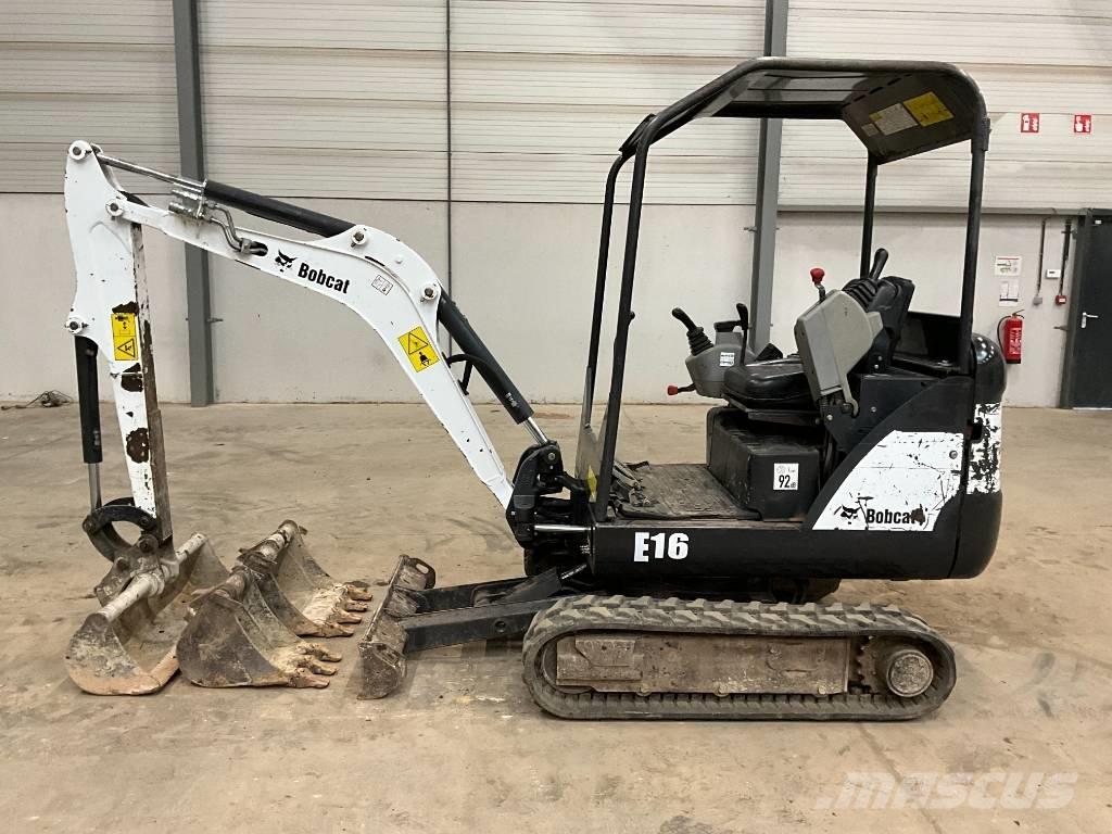 Bobcat E 16 Mini ekskavatoriai < 7 t