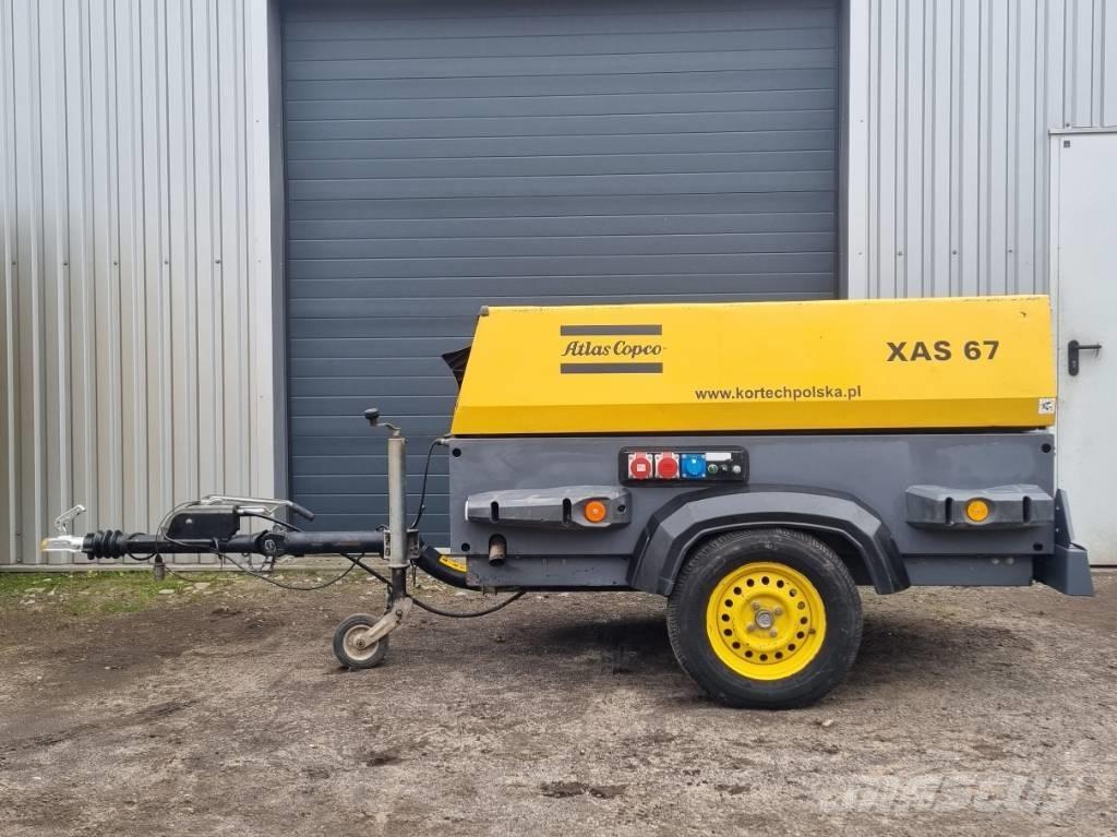 Atlas Copco XAS 67 Kompresoriai