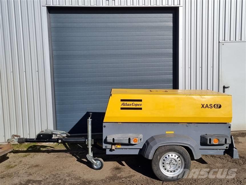 Atlas Copco XAS 67 Kompresoriai