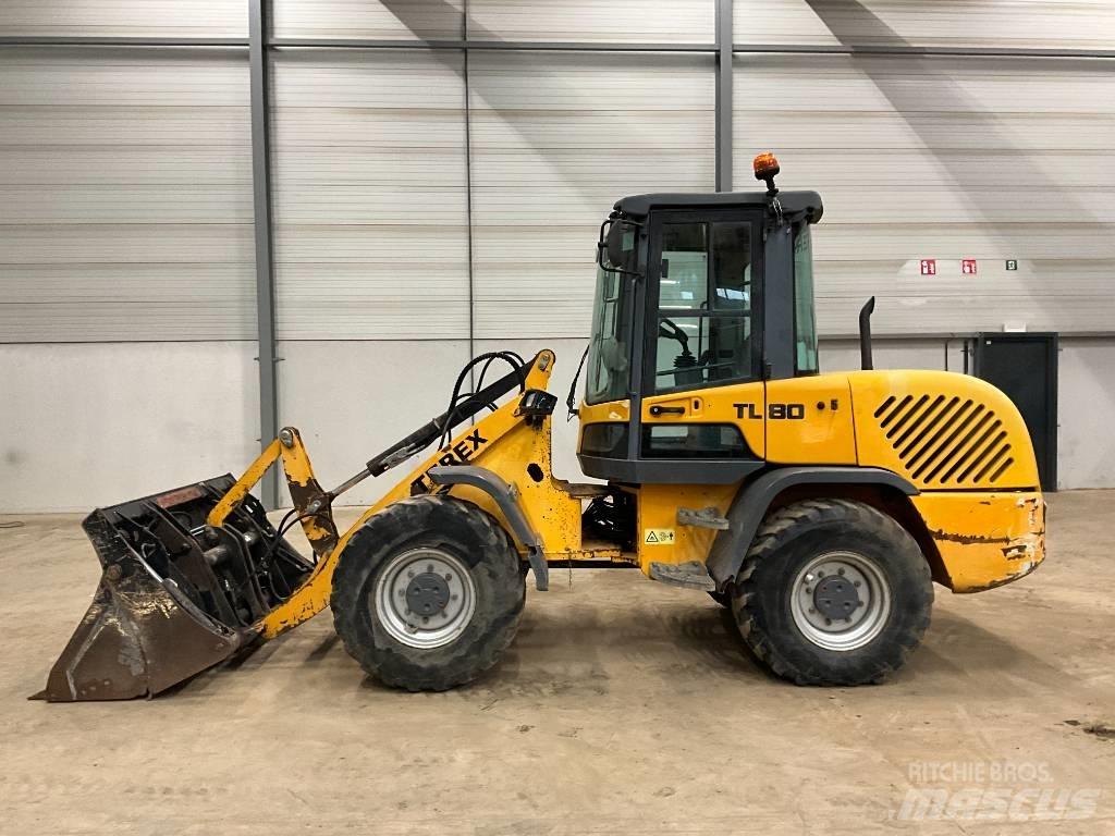 Terex TL 80 Naudoti ratiniai krautuvai