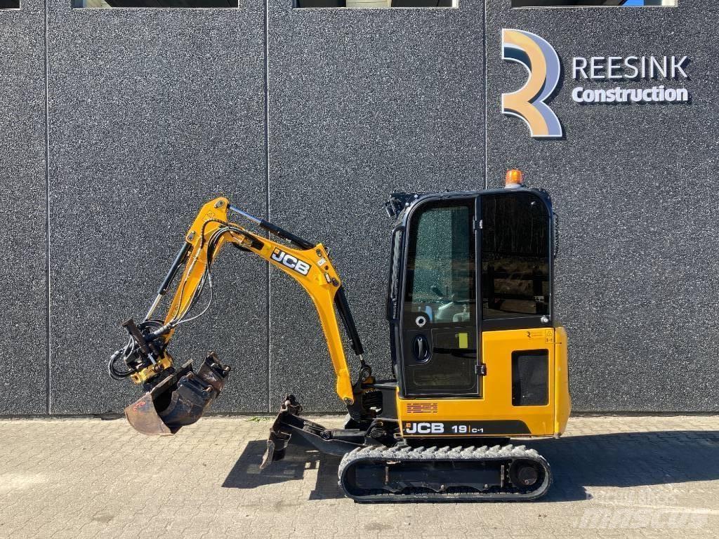 JCB 19 C-1 Mini ekskavatoriai < 7 t