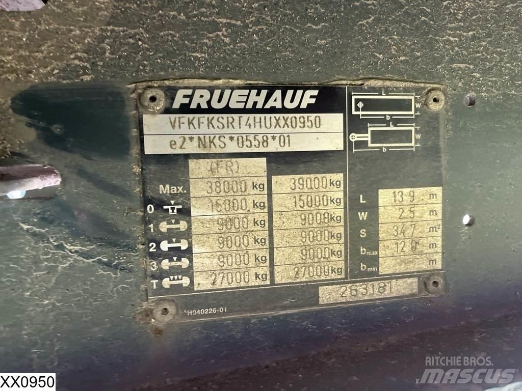 Fruehauf Tautliner Tentinės puspriekabės