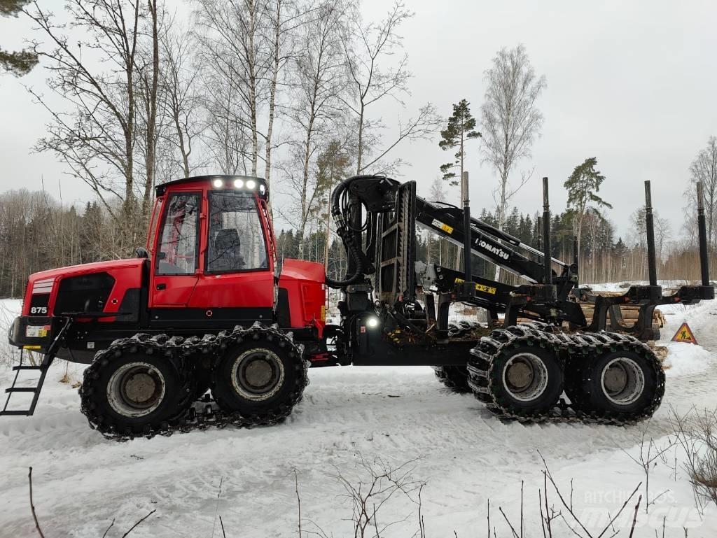 Komatsu 875 Naudoti miškovežiai (Forvarderiai)